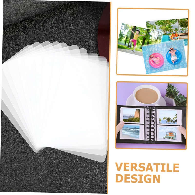 Operitacx 100pcs Photo Laminating Sheets 3 X8mil Waterproof Plastic Laminating