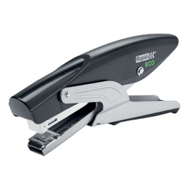 Rapid ECO Stapling Pliers, Compact & Heavy Duty Stapler Made Using Recycled Plastic, For Home, Office Or School Use, Adjustable Anvil Staple Plier, Eco Conscious Stationery Range, Black, 24812500