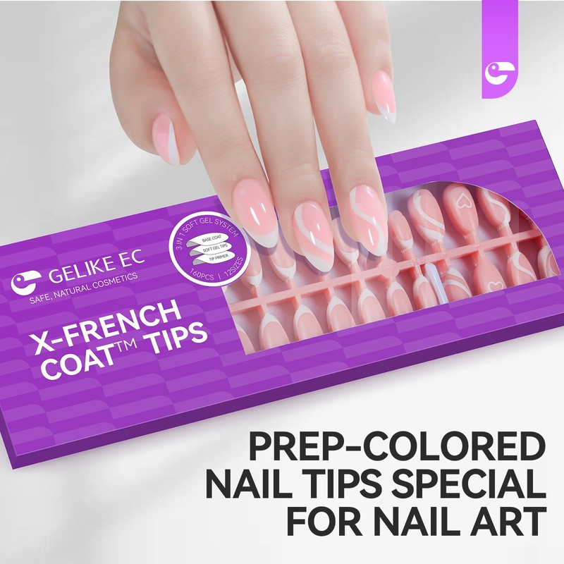 Gelike EC Press On Nail Tips 05