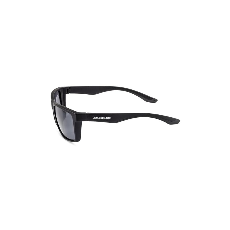 Back in Black Polarised Men's Sunglasses/Rectangular Outdoor Sports Sunglasses/100% UV