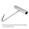 sourcing map T-Handle Meat Boning Hook, Galvanized T Hooks for