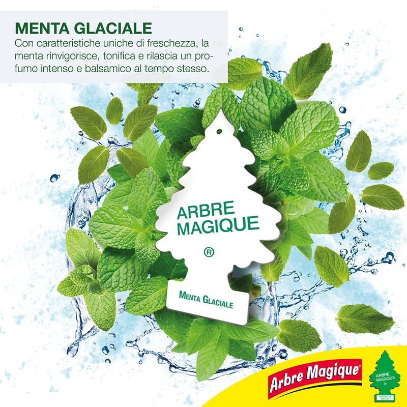 Menta Glacial Miracle Tree Air Freshener