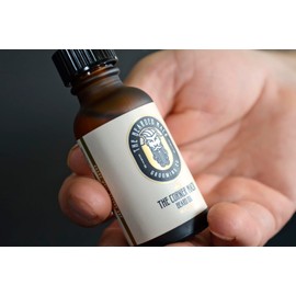 Bearded Mack Premium Beard Oil - The Corner Mack - Citrus Cologne - Softens Beard, Removes Beard Itch & Promotes Healthy Beard Growth - Handcrafted in the USA, 1 oz