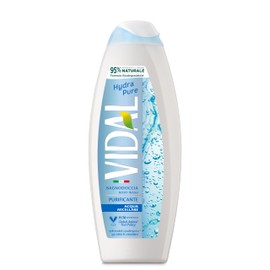 Vidal - Hydra Pure Cleansing Formula Enriched with Micellar Water Dermatologically Tested 600ml