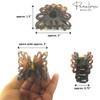 Parcelona French PLUME - Pinza para el pelo (tamaño pequeño,
