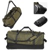 CONTAIL 32" Soft-Sided Rolling Duffle Bag with 2 Wheels,Expandable from