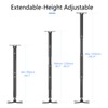 suptek Projector Ceiling Mount Bracket Fits Flat or Sloped Ceiling