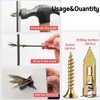 Expansion Screw Sleeve - Hammer Driver Anchor with Screw Nail-in