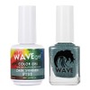 WAVEGEL Soak-Off Gel & Nail Lacquer Matching Duo Set -