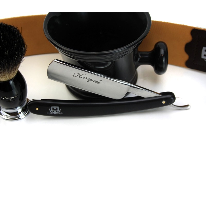 Haryali London Men's Vintage Complete Hairdressing Shaving Set