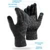 COOYOO Winter Gloves for Women and Men 1/2/3 Pairs,Touch Screen