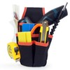 ECOmorning Canvas Tool Pouch Tool Organizer Bag Electricians Organizer Pouch