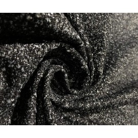 Metallic Silver Lurex Wool 58" Wide [16834]