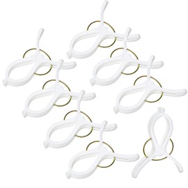 Kokubo KL-093 LAUND ROMAT Rod Catch Pinch, Pack of 8