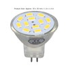 4PCS MR11 12LED Light Bulb 4W 400LM Double Pin Base