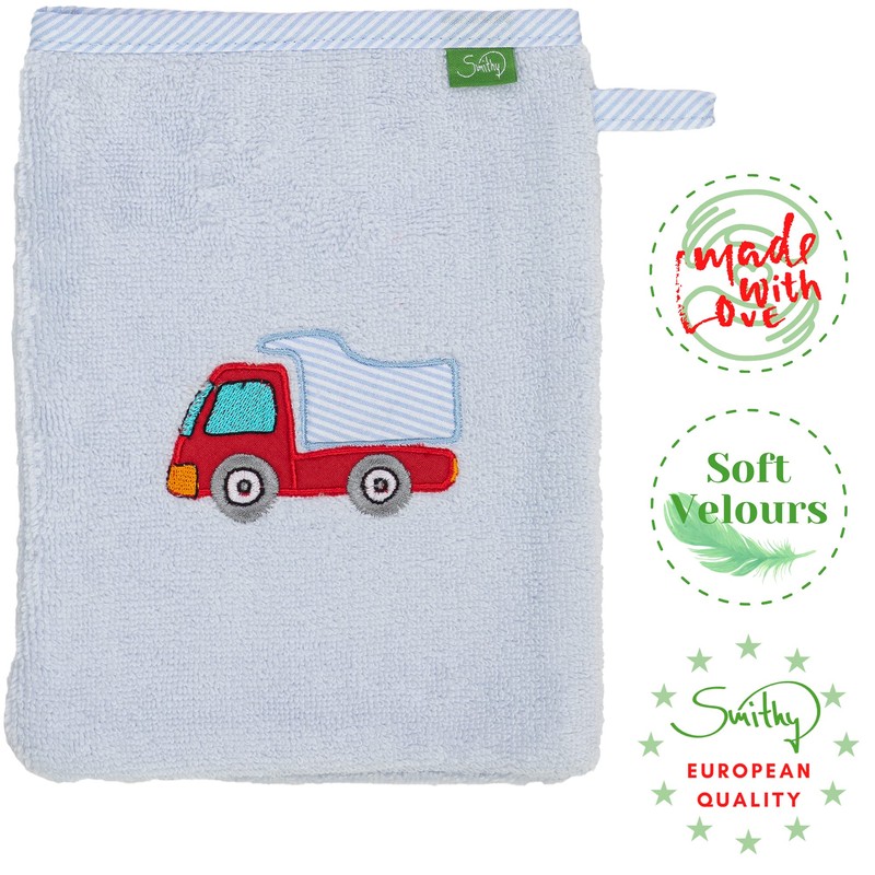 Smithy Face Cloth Baby Car 100% Cotton Terry Cloth Wash