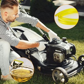 Petrol Hose Fuel Hose Set with 3 Universal Petrol Filter Diesel Hose Chainsaw Replacement Parts for Brush Cutter Petrol Hose 4 Pieces PVC Oil Hose for Brush Cutter Lawn Mower Chainsaw