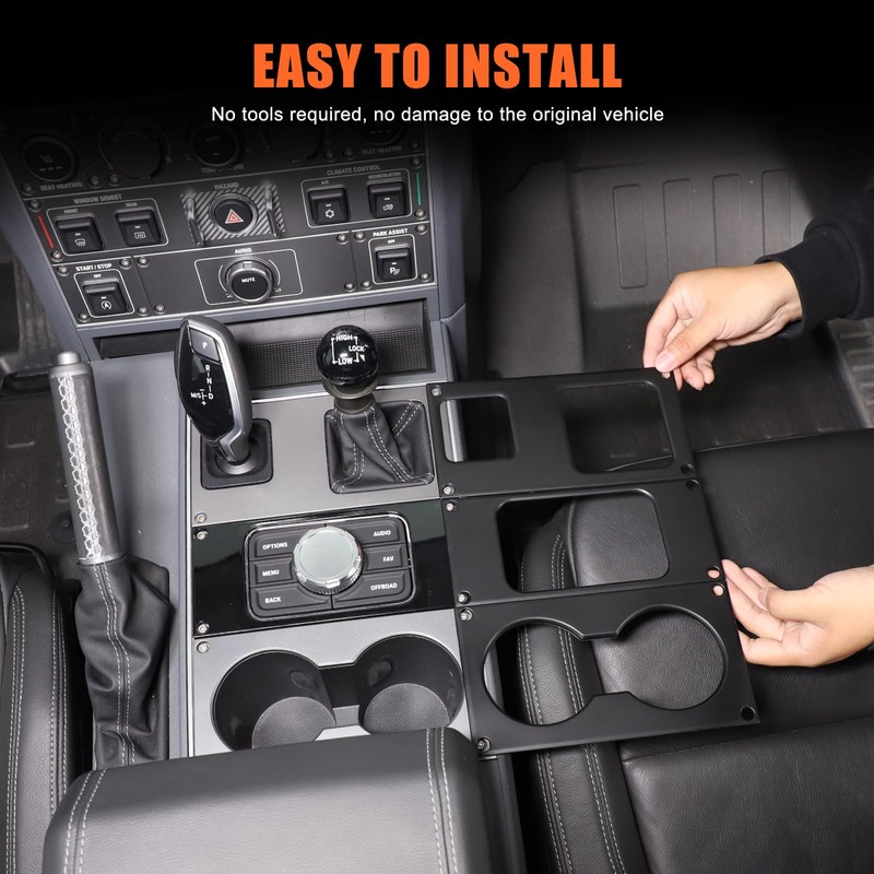 Tumukiw Car Center Console Panel Cover Trim Compatible with INEOS