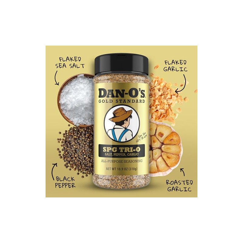 Dan-O’s SPG Tri-O & Butter Steak Seasoning Bundle – 2