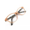 MacKenzie Childs New w. Tags COURTLY CHECK ROSE GOLD LENO