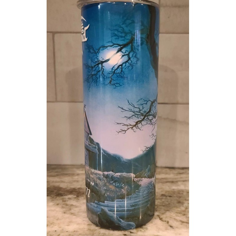 King Diamond THEM 20 oz skinny tumbler CUSTOM MADE NEW