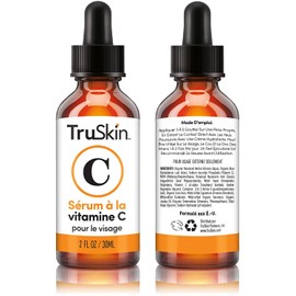 TruSkin Vitamin C Serum – Anti Aging Facial Serum with Vitamin C, Hyaluronic Acid, Vitamin E – Brightening Serum – Even Skin Tone, Improve Appearance of Dark Spots, Fine Lines & Wrinkles, 2 Fl Oz