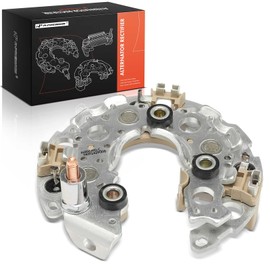 A-Premium Alternator Rectifier Compatible with Honda CR-V 2007-2011, Civic 2006-2011, Accord 2003-2007, Element 2003-2011 & Acura TSX 2004-2008, CSX 2006-2008, 2.0L 2.4L, 6-50A Avalanche Diodes