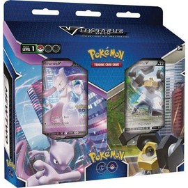Pokemon Pokemon GO Bundle : Mewtwo V VS Melmetal V Battle Deck + 2 Booster Packs & Trainers!