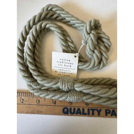 Pier 1 Imports Sage Green Cotton Tieback for Curtains Tie Back Pier 1 Imports New