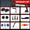 VISHIGH 2 in 1 Cordless Caulking Gun with 2 Batteries,