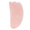 Scrapping Plate Pink Crystal Highly Polished Translucent Gua Sha Board