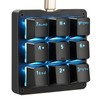 Koolertron Mechanical Numpad Macro Keyboard, 9-Key Numeric Keypad LED Backlit