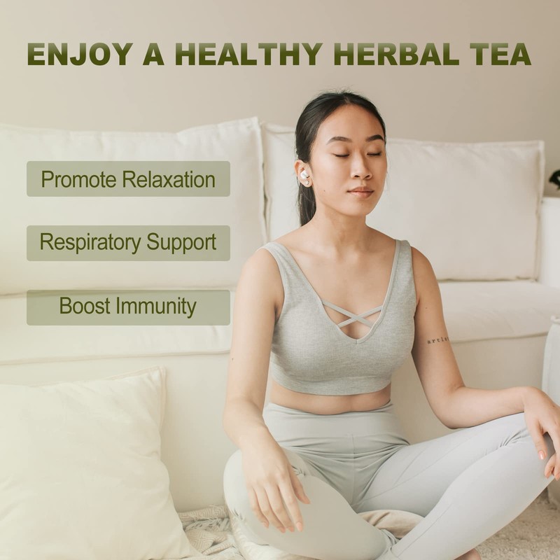 FullChea - Natural Eucalyptus Tea Bag 30 Teabags, 1.5g/bag -