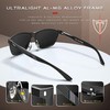 ATTCL Men's Driving Classic Polarized Sunglasses Al-Mg Metal Frame Ultra