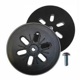 HOTCKB 150 mm Velcro Sanding Pad 6 Holes Polishing Plate with Thread M8 Sanding Discs Pads 6 Inch Velcro Pad for GEX 150, GEX 150 AC, GEX 150 Turbo (Pack of 1)