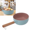 Wooden Handle Milk Pot Aluminum Alloy Multifunctional Flat Bottomed Noodle