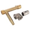 Quick Coupler Valve Key Tool G1 Rust Proof Easy Installation