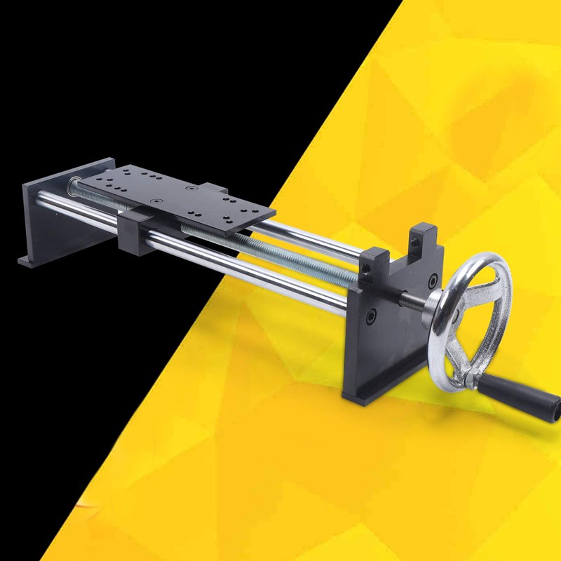 Manual Horizontal Force Gauge Test Stand Push-Pull Force Meter HLA