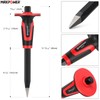 MAXPOWER 3-Piece Masonry Chisels Set, 11" Point Chisel and Flat