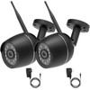 2 Pack Full Metal Case Motion Detection Wired Outdoor Security