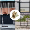 MECCANIXITY 4Pack V Groove Wheel, 2" Dia. Steel Sliding Gate