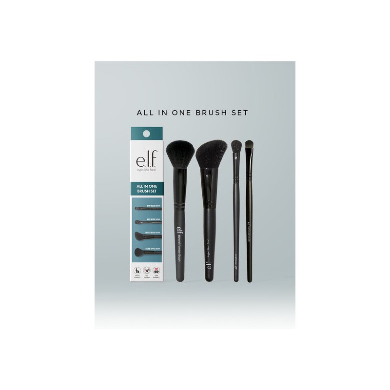 elf e.l.f All-in-One e.l.f Black Brush Set / 엘프 올인원
