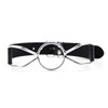 Spider Gag with Ring Toggle O Ring Steel Metal Mouth