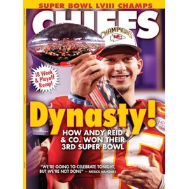 Super Bowl LVIII Champions Kansas City Chiefs - 150+ Photos, 18 Week & Playoff Recap, Coach Andy Reid 3rd Super Bowl, Patrick Mahomes, Travis Kelce, Isiah McCaffrey, 49ers, Brock Purdy & More! Cover 2