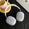 GULVQYF Earphone Cover for Airpods Max, Beautiful Transparent Shockproof Drop