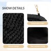 EVEOUT Straw Clutch Handbag for Women Summer Woven Dumpling Pouch