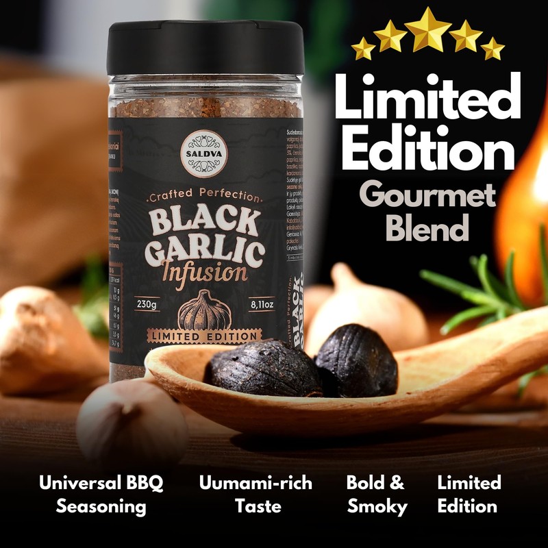 Premium Black Garlic BBQ Rub – Limited Edition Universal Seasoning