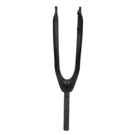 24inch Mountain Bike Fork Shock Absorption 3K Pattern Carbon Fiber Rigid Road Bike Fork for Bicycle Accessories Matte