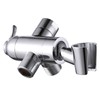 YDmeet Shower Arm Diverter with Handshower Mount, G1/2 Brass Shower