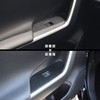 FUKUARE Toyota New RAV4 Door Switch Panel, Black Carbon Style,
